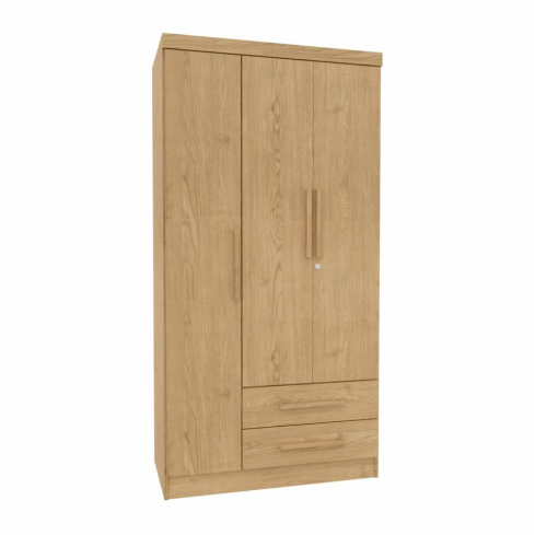 CLOSET LETICIA S443 3P 2C NOGAL ANGELIN  