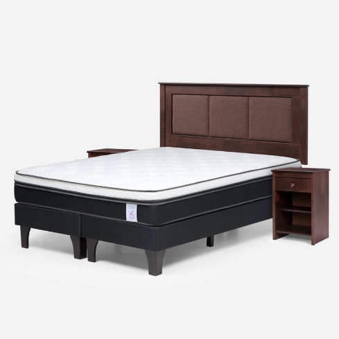 CAMA NEW STYLE 6 2 PLAZAS + SET RACHEL
