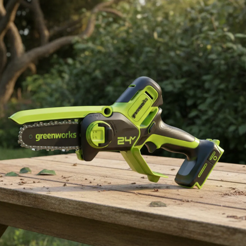 MOTOSIERRA MINI 4'' BATERIA 24V