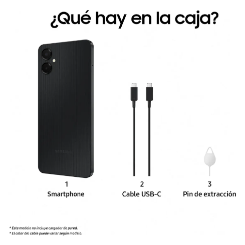 CELULAR CLARO SAMSUNG A06 5G 128GB NEGRO