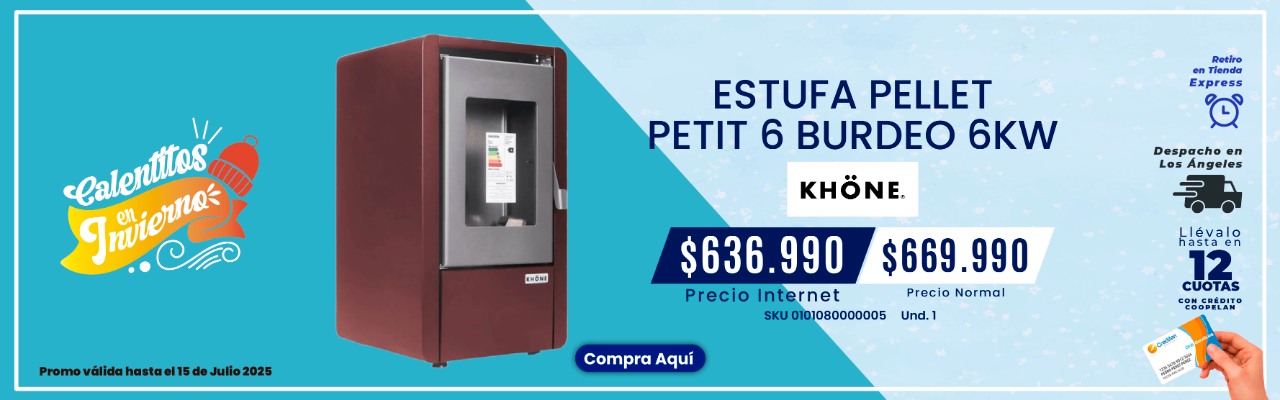 ESTUFA PELLET PETIT 6 BURDEO