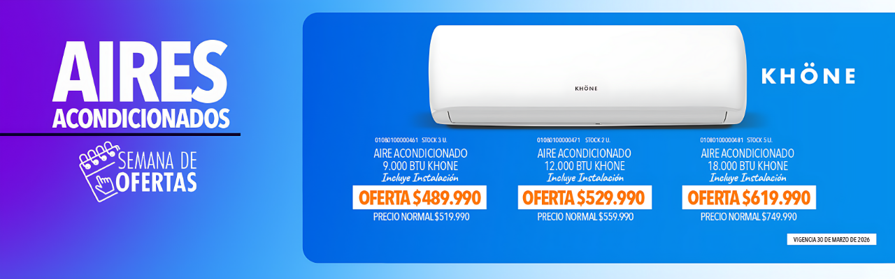 Aires Acondicionados