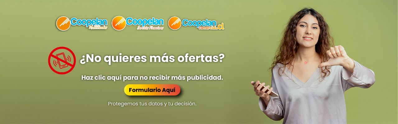 Formulario No Molestar