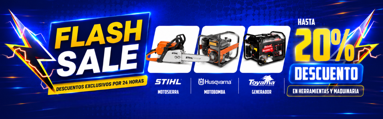FLASH SALE HERRAMIENTA Y MAQUINARIA
