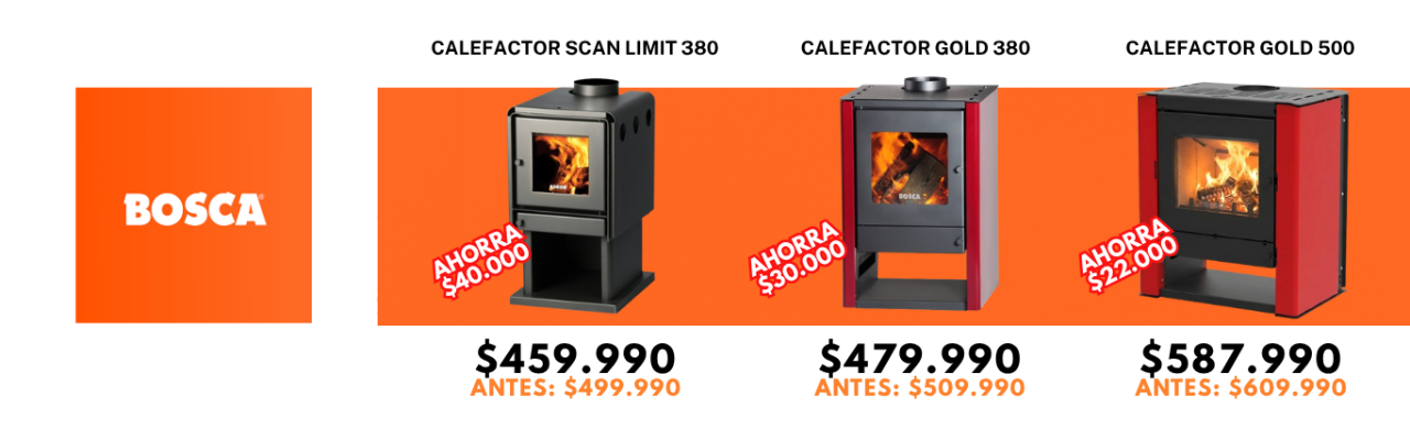 ESTUFAS BOSCA